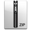 Zip Silver Icon